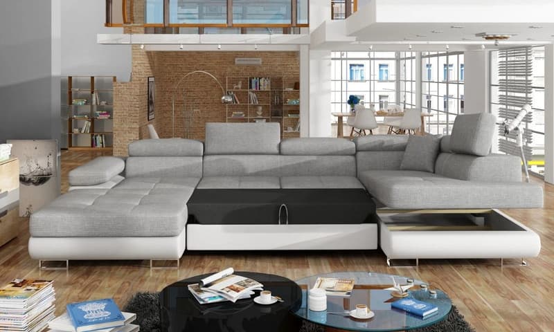 Cairnwell U Shaped Sofa Bed with Storage S05/S17 – photo 3