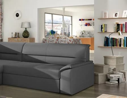 Zanetta Convertible Couch with Storage S29 Eco Leather – photo 5