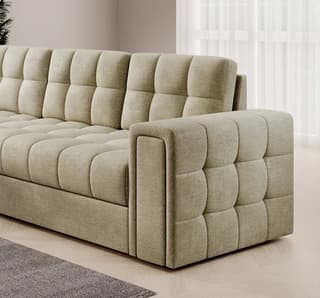 Ravenna Corner Sofa Bed with Storage M04 – close-up detail