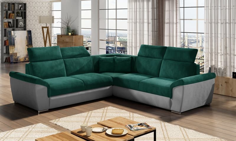 Quillon Corner Sofa Bed with Storage K19/P05