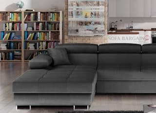 Hollingwood Long Corner Sofa Bed with Storage i96 – close-up detail