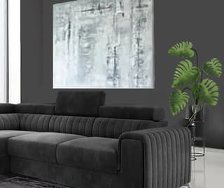 Fairhaven Mini Corner Sofa bed with Storage M97 – close-up detail