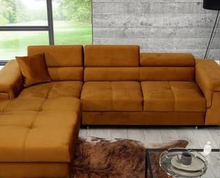 Pinehollow Corner Sofa Bed with Storage M48 – close-up detail