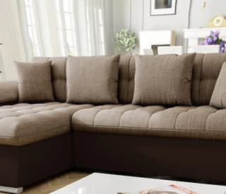 Goldcrest Mini Corner Sofa bed with Storage L02/S66 – close-up detail