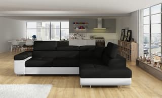 Orrino Corner Sofa Bed with Storage S14/S17 – right-hand corner layout
