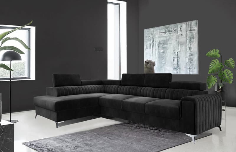 Fairhaven Long Corner Sofa bed with Storage M97