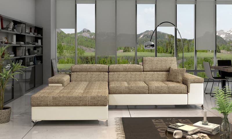 Pinehollow Corner Sofa Bed with Storage B03/S33
