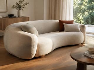 Westbury Four Seater Sofa in As shown – shown in a room setting