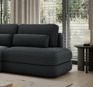 Pemberly Corner Sofa Bed with Storage ML35 – close-up detail
