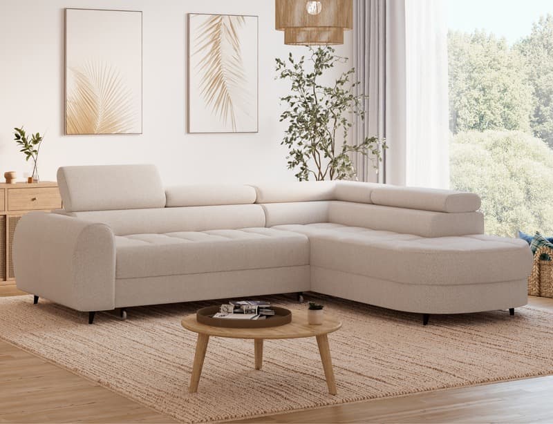 Jorvik Corner Sofa Bed with Storage TN18 – photo 2