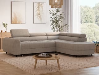 Jorvik Corner Sofa Bed with Storage RY18 – right-hand corner layout