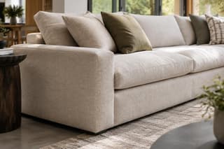 Brackley Four Seater Sofa in As shown – close-up detail