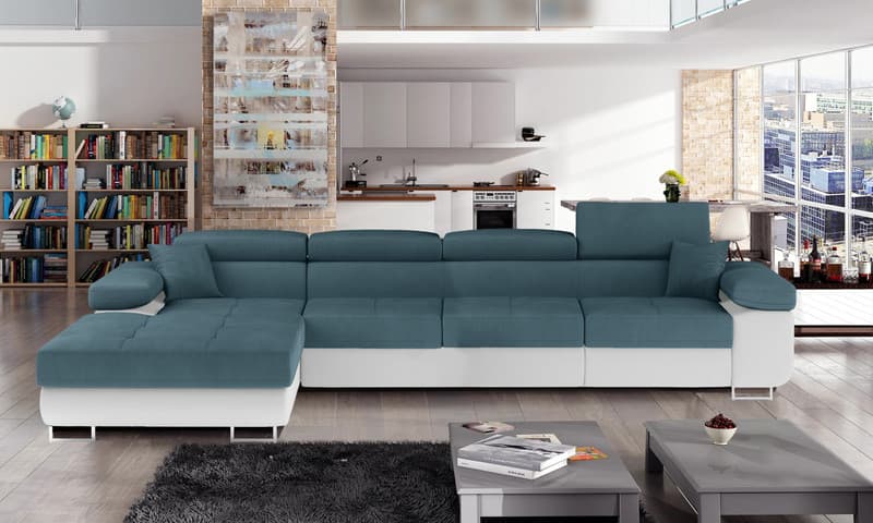 Hollingwood Long Corner Sofa Bed Collection