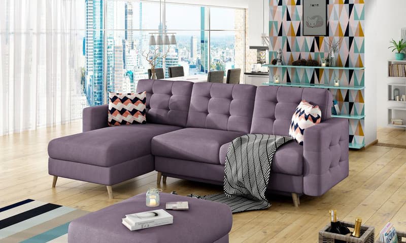 Merrow Corner Sleeper With Storage S65
