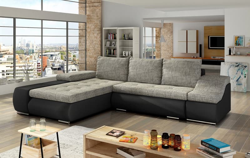 Jessamine Corner Sofa Bed with Storage B01/S11