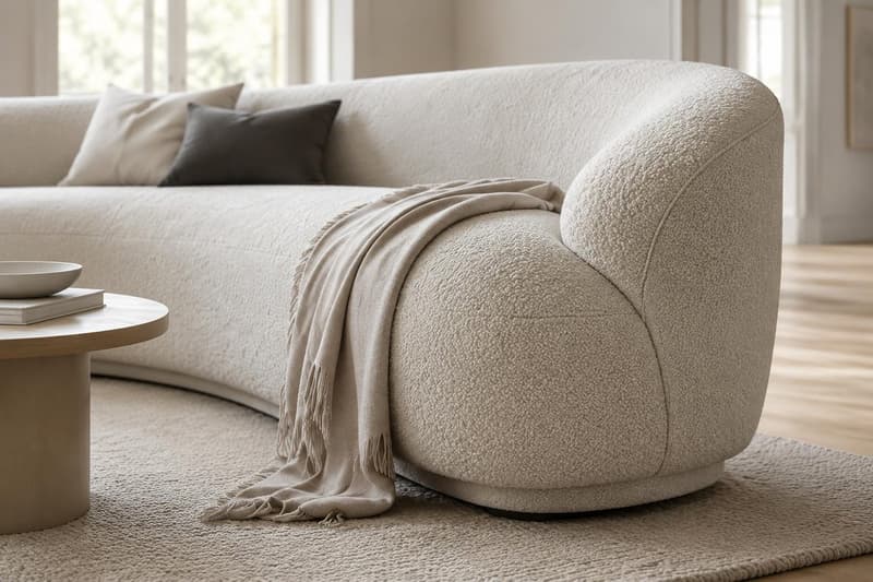 Redmayne Curved Sofa – photo 5