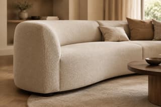 Milbourne Chaise Corner Sofa in As shown – close-up detail
