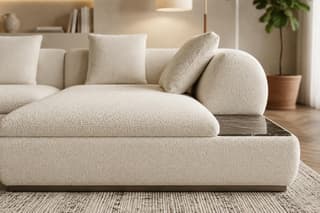Colmworth Corner Lounge Sofa in As shown – close-up detail