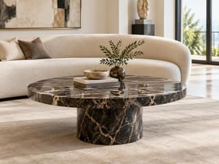 Elwick Smoked Glass Coffee Table