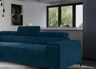 Fairhaven corner sofa bed with storage M77 – close-up detail