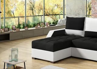 Redwyn Corner Sofa Bed With Storage S14/S11 – close-up detail