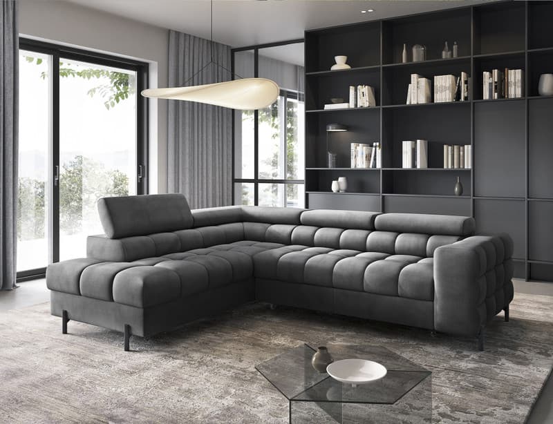 Nightingale Corner Sofa Bed with Storage P06