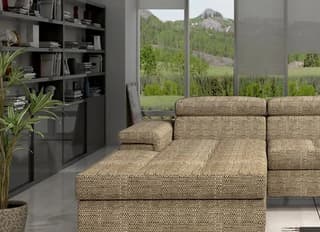 Pinehollow Corner Sofa Bed with Storage B03 – close-up detail