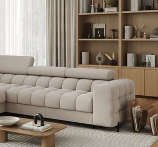 Emberly Corner Sofa Bed with Storage SL18 – close-up detail