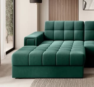 Yolanda Corner Sofa Bed with Storage LK35 – close-up detail