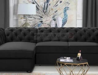 Ulverton Corner Sofa Bed with Storage K07 – close-up detail