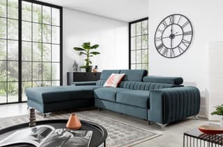Inverleigh Corner Sofa Bed with Storage VM100