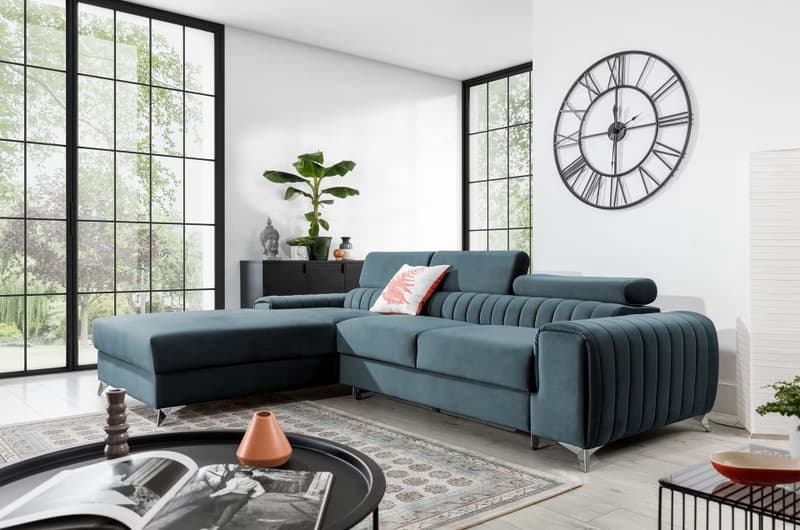 Inverleigh Corner Sofa Bed with Storage VM100