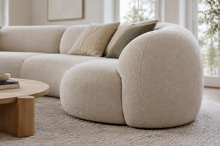 Wetherby Three Seater Sofa in As shown – close-up detail