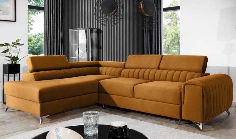 Fairhaven corner sofa bed with storage M48