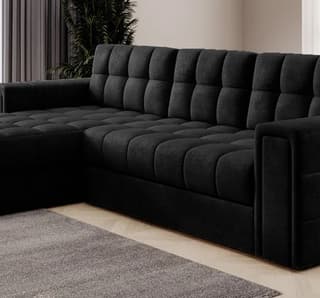 Ravenna Corner Sofa Bed with Storage K07 – close-up detail