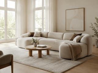 Sudbury Corner Lounge Sofa in As shown – shown in a room setting