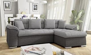 Goldcrest Mini Corner Sofa bed with Storage – right-hand corner layout