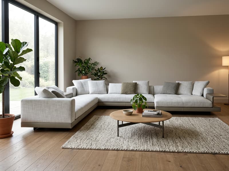 Farnham Bouclé Corner Sofa