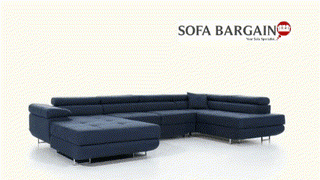 Cairnwell U Shaped Sofa Bed with Storage Mv68 – image 2