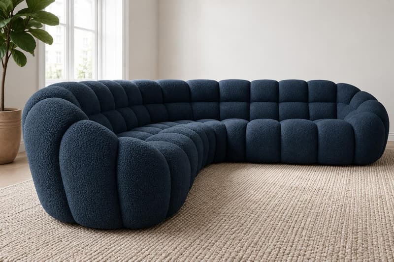 Marlowe Bubble Corner Sofa – photo 3