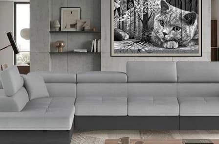 Orrino Long Corner Sofa Bed with Storage M84/M97 – photo 4
