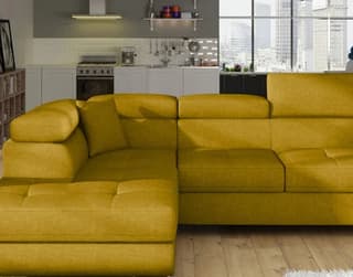 Orrino Mini Corner Sofa Bed with Storage O68 – close-up detail