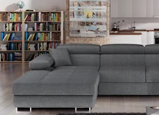 Hollingwood Long Corner Sofa Bed with Storage S21 – close-up detail