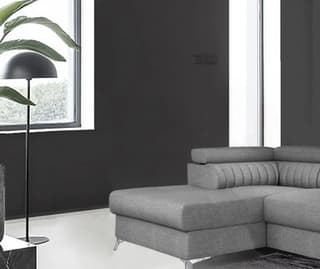 Fairhaven Mini Corner Sofa bed with Storage S21 – close-up detail