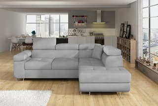 Orrino Mini Corner Sofa Bed with Storage P05 – right-hand corner layout