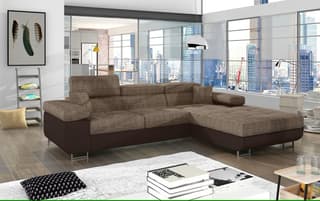 Hollingwood Corner Sofa Bed with Storage B03/S66 – right-hand corner layout