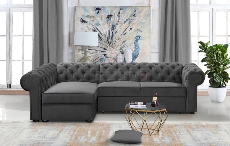 Ulverton Corner Sofa Bed with Storage K22