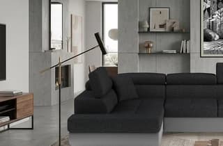 Orrino Long Corner Sofa Bed with Storage i96/S29 – close-up detail