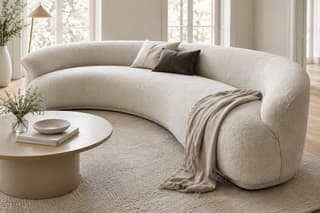 Redmayne Curved Sofa in As shown – alternative view