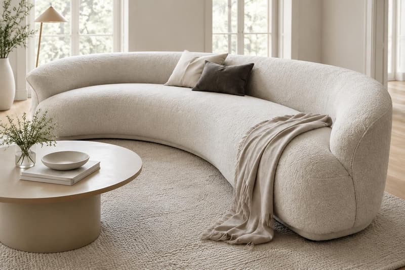 Redmayne Curved Sofa – photo 3